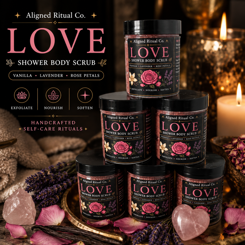 Luxury Salt & Sugar Shower Body Scrub