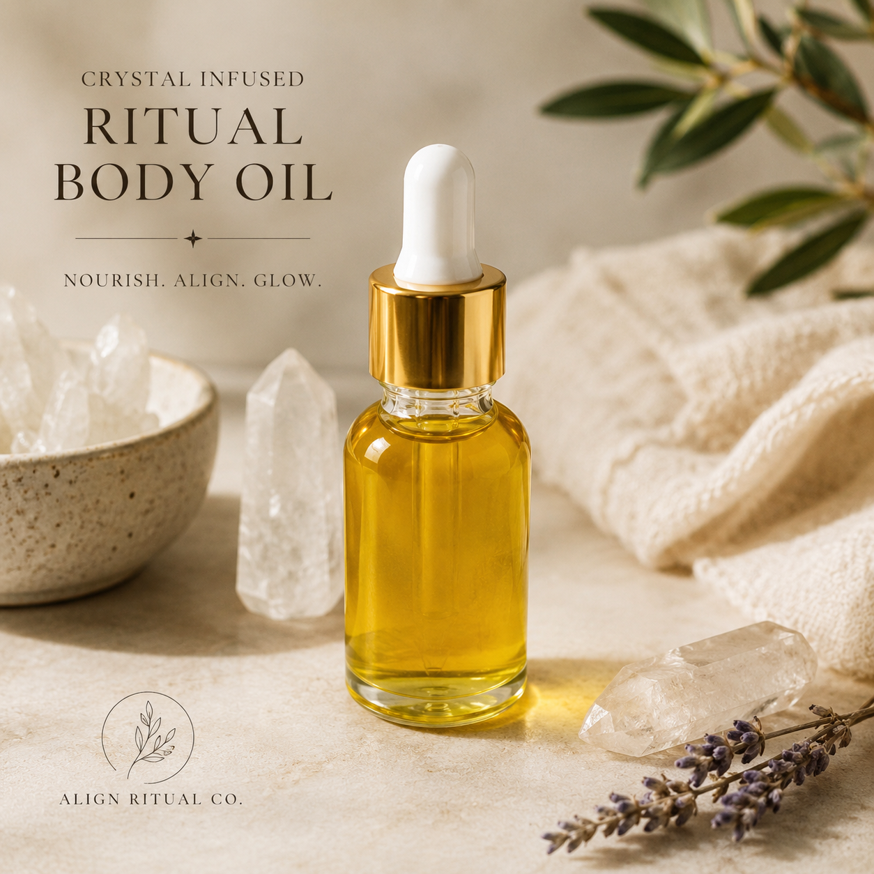 Crystal infused Ritual Body Oil