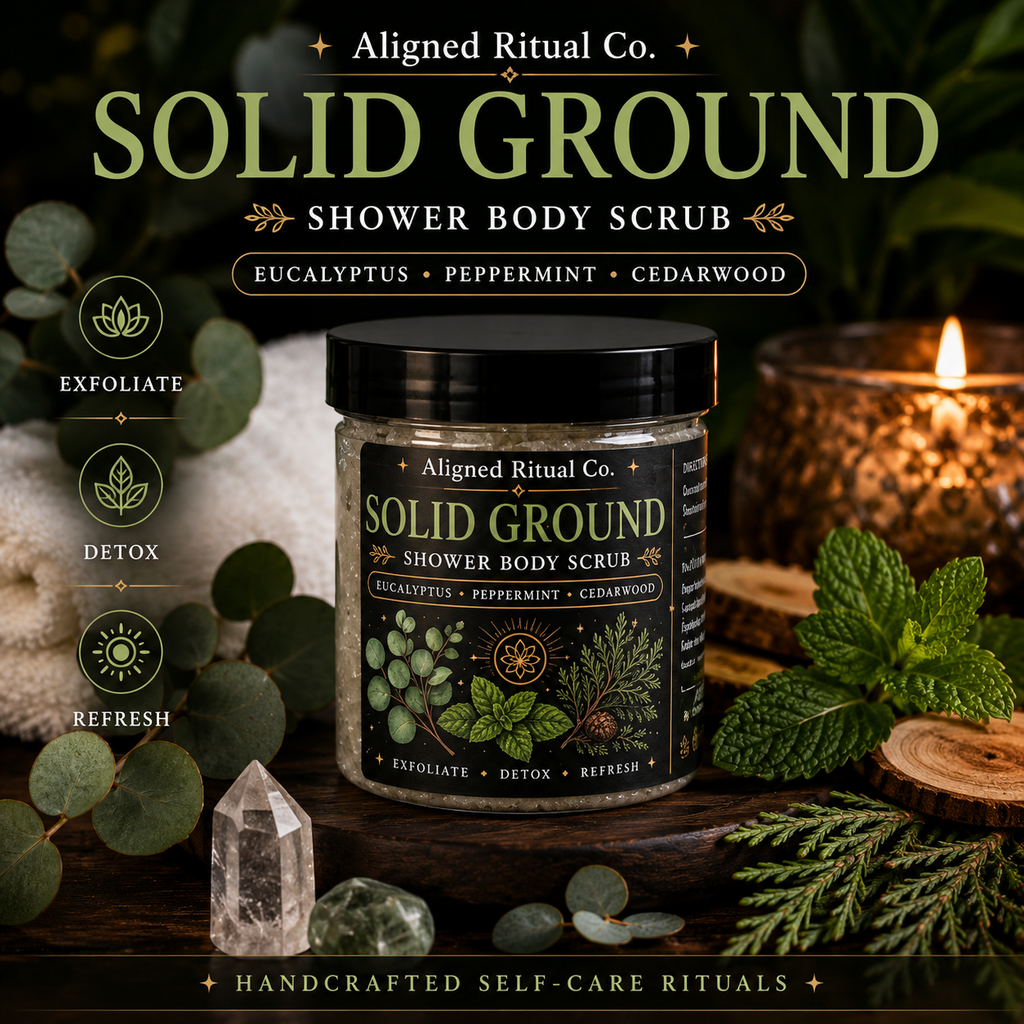Luxury Salt & Sugar Shower Body Scrub
