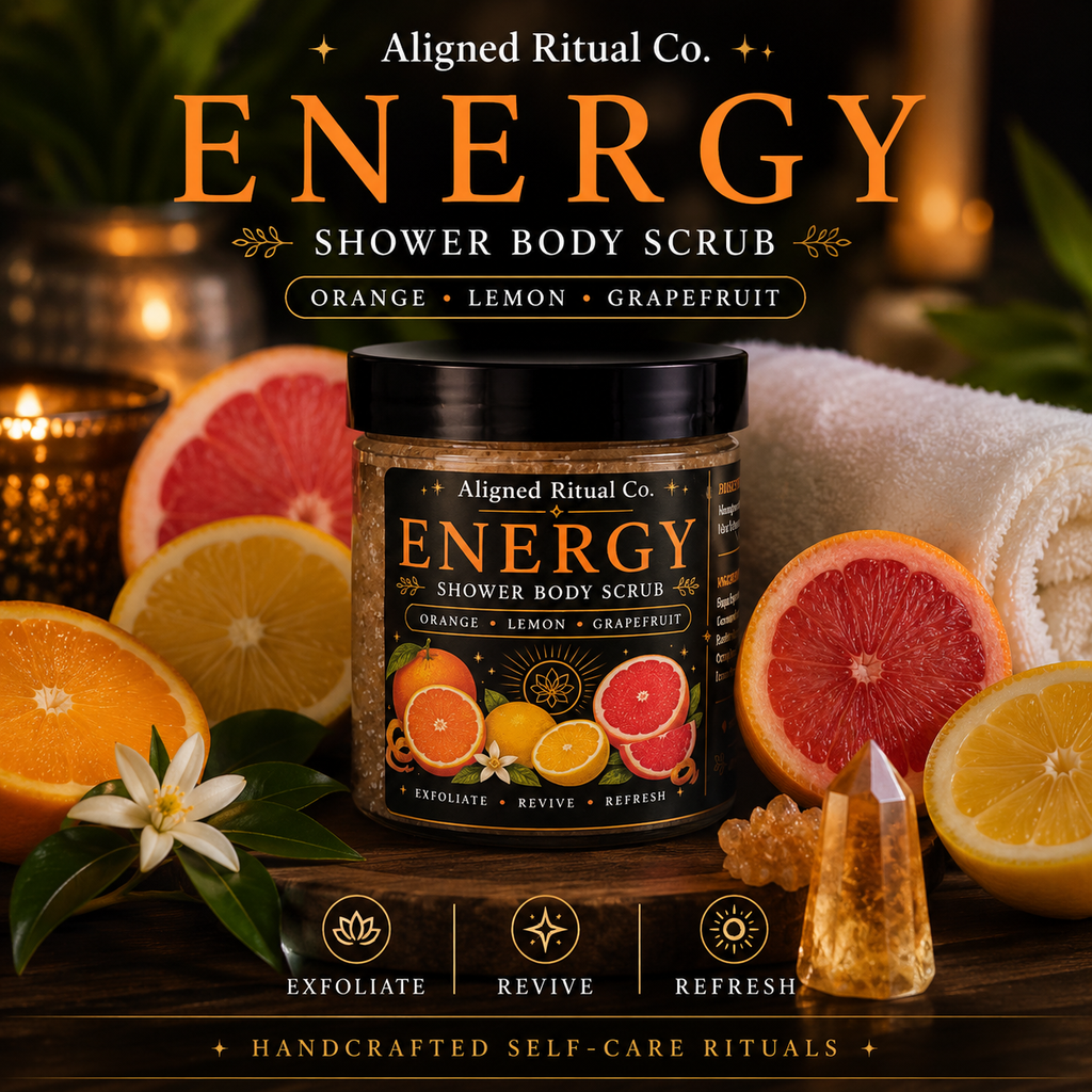 Luxury Salt & Sugar Shower Body Scrub